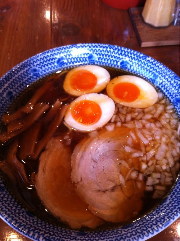 八王子 弘富 ラーメン+味玉